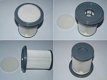 Ứng dụng Hepa filter trong máy hút bụi